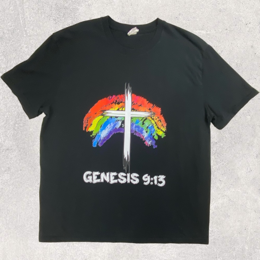 Genesis 9:13 Men’s T-Shirt - Size Medium